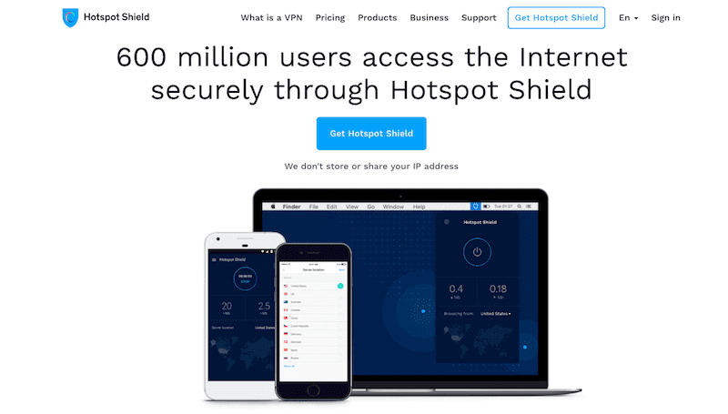 hotspot shield for mac problem